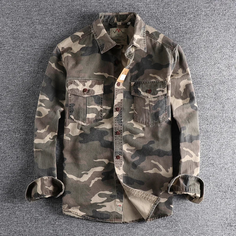 Firat – Long-Sleeved Shirt with Buttons