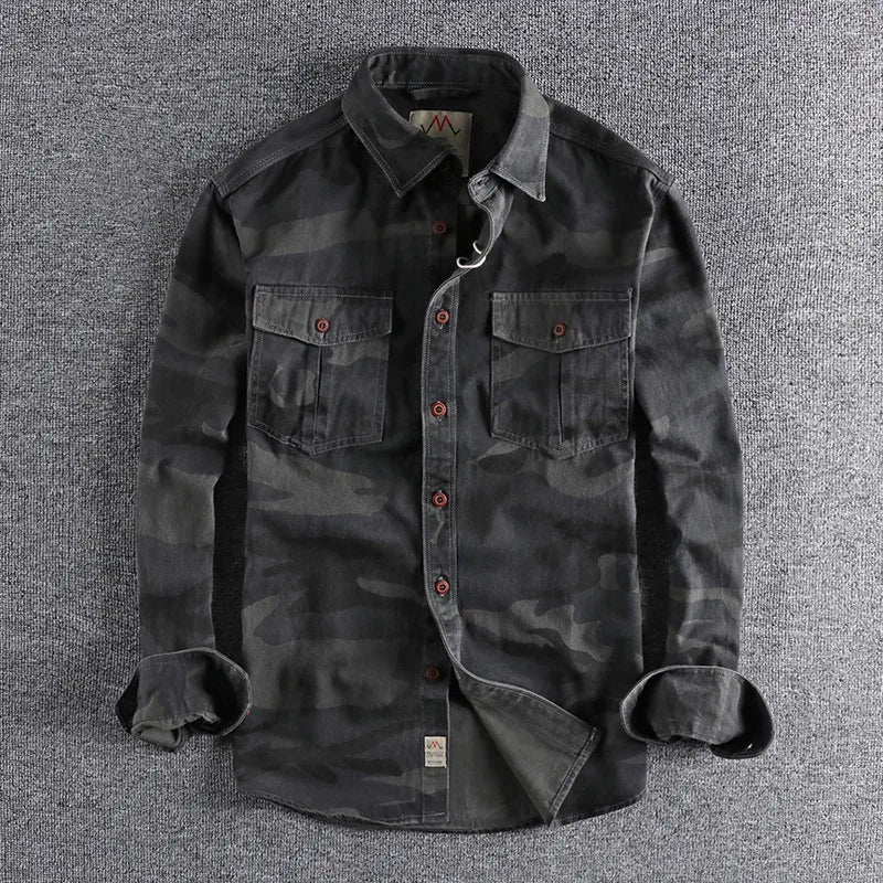 Firat – Long-Sleeved Shirt with Buttons