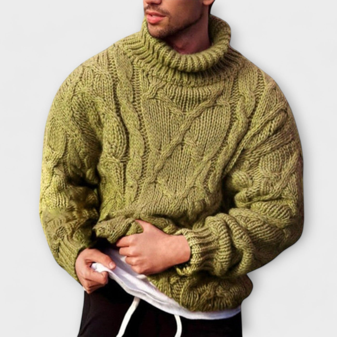 Firth – Winter Knit Turtleneck Sweater