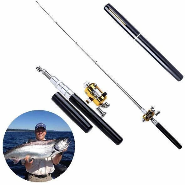 FlexiCast™ - Pocket-Sized Fishing Rod