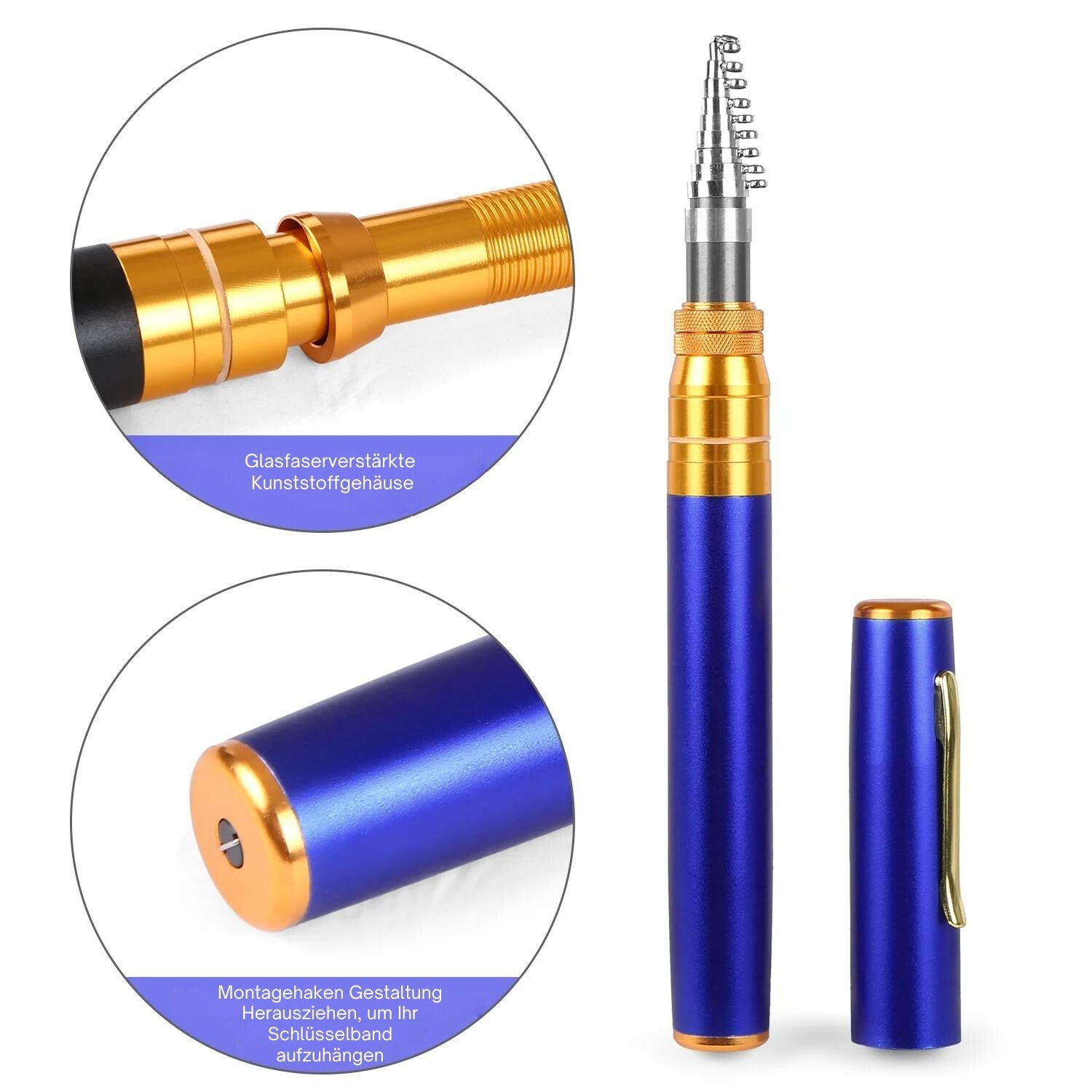 FlexiCast™ - Pocket-Sized Fishing Rod