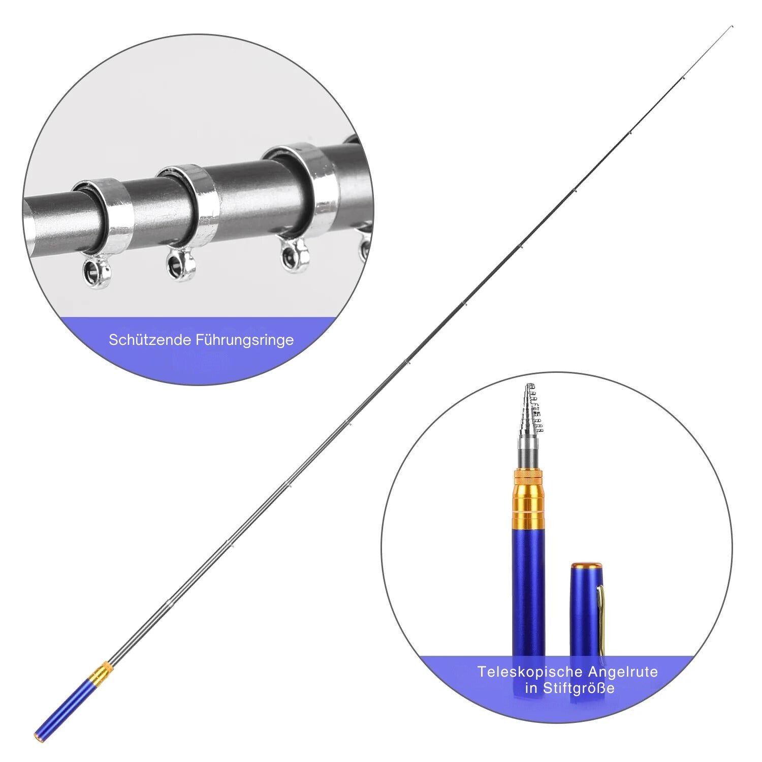 FlexiCast™ - Pocket-Sized Fishing Rod