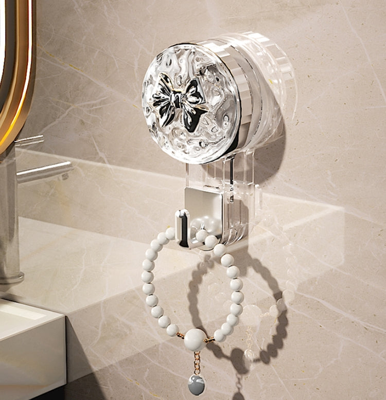 FrostedHold - Suction Cup Holder with Glacier Pattern