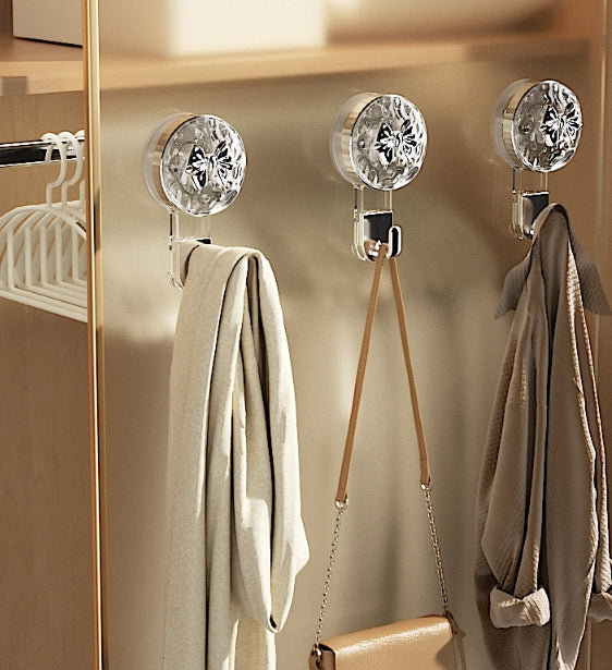 FrostedHold - Suction Cup Holder with Glacier Pattern
