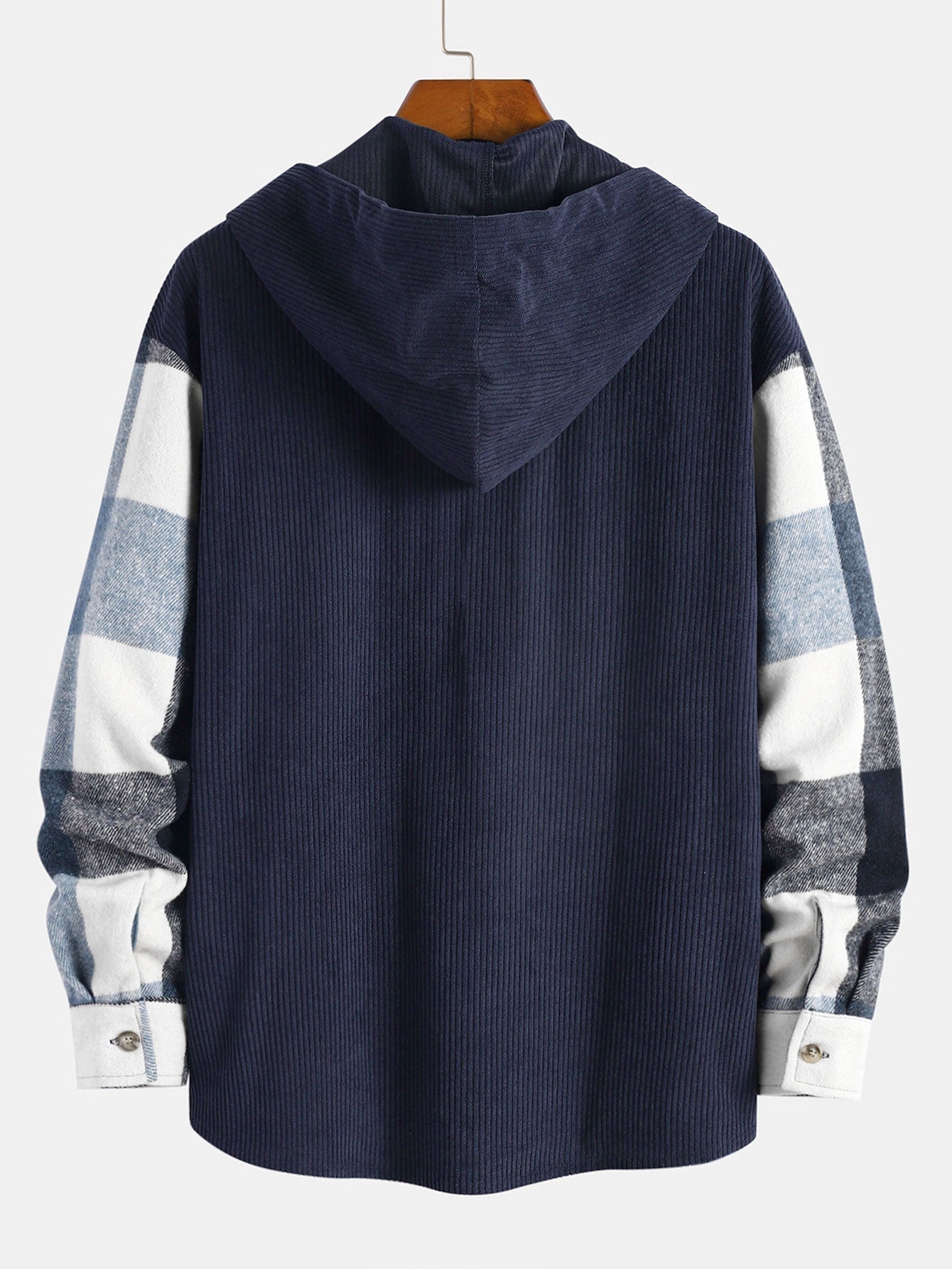 Gaston – Flannel Shirt with Hood