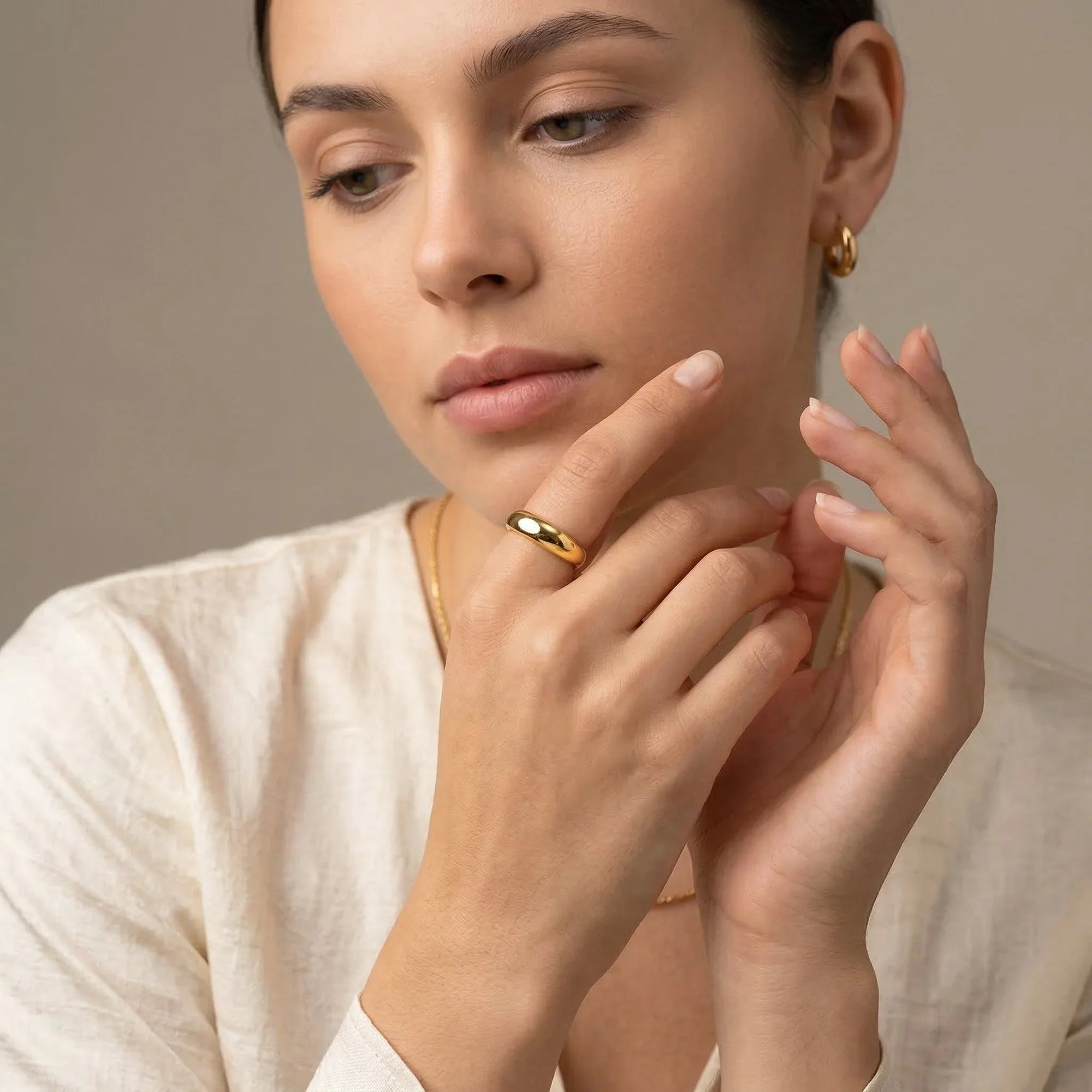 Anillo Melody Dorado