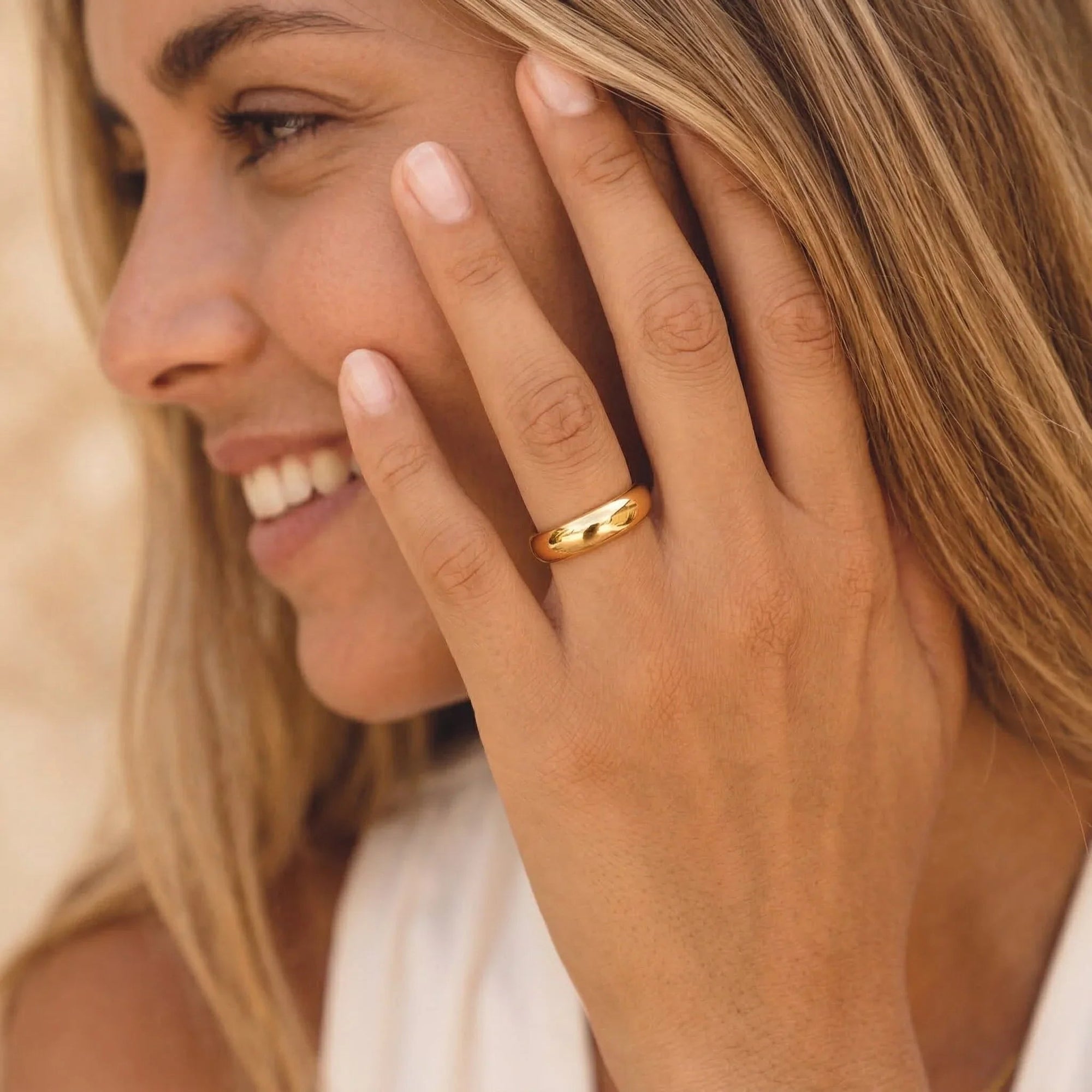 Anillo Melody Dorado