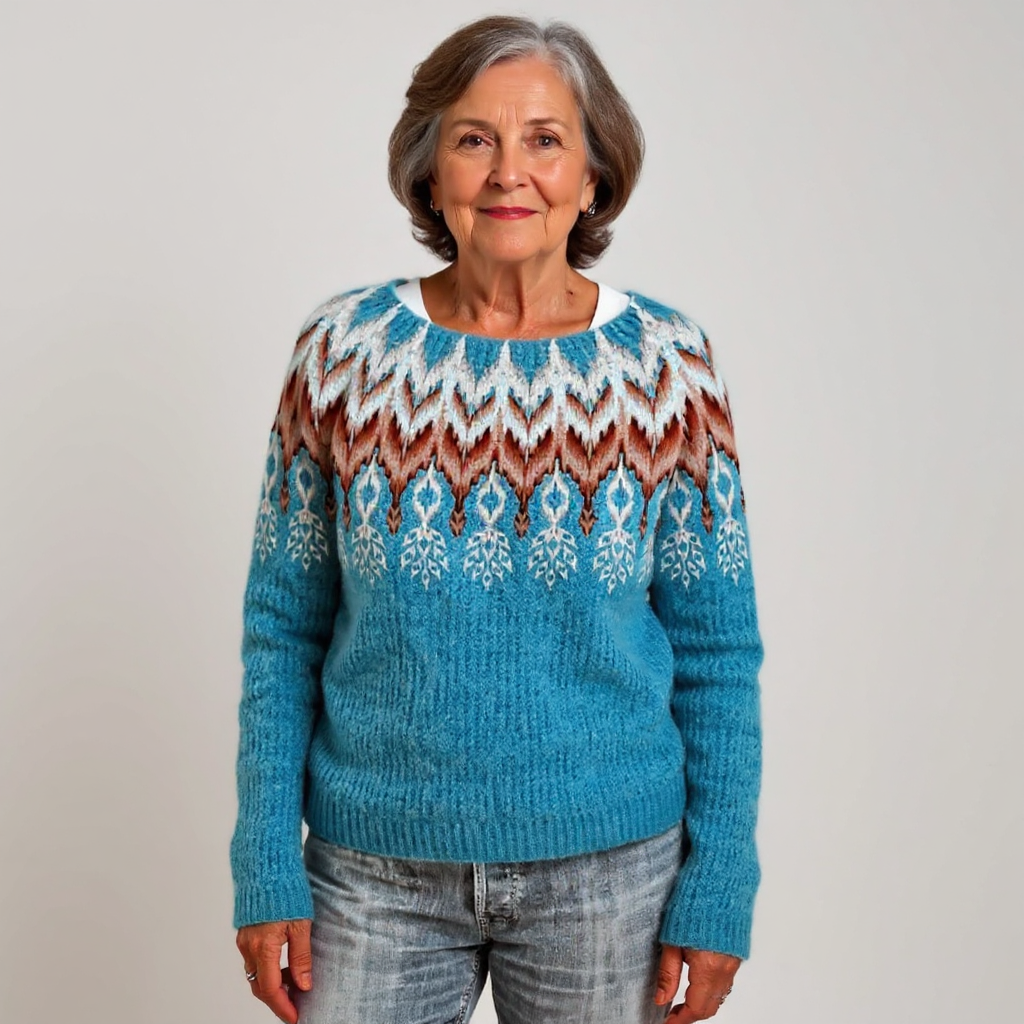 Giacinti - Classic Icelandic Knit Sweater Made of Wool