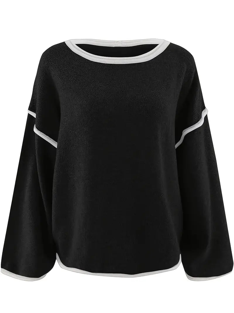 Giselda - Round Neck Knit Sweater