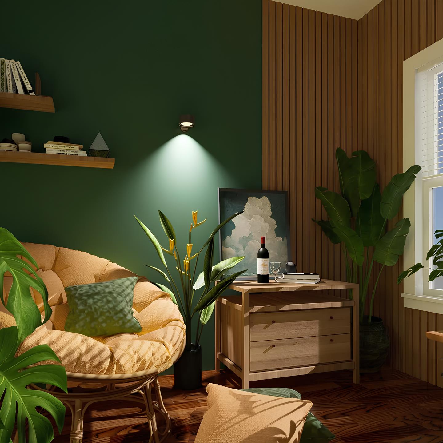 GlowNest – Wireless Wall Light