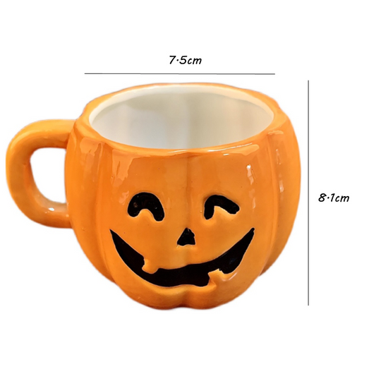 GlowSip – Halloween Mug with Pumpkin Smile