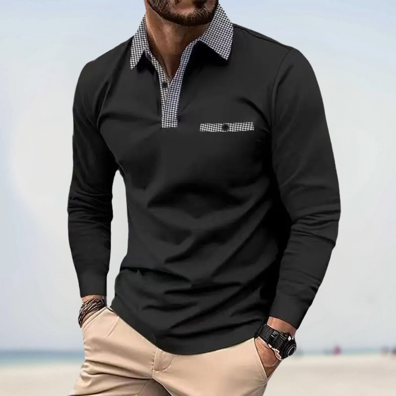 Gontran – Long Sleeve Polo Shirt
