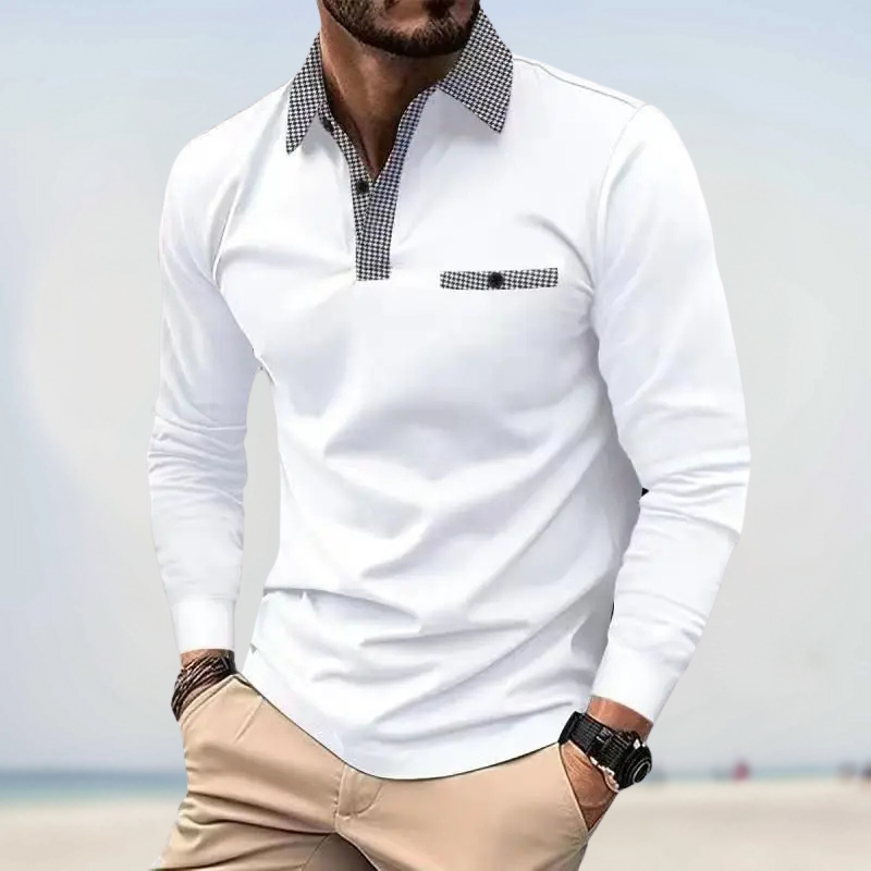 Gontran – Long Sleeve Polo Shirt
