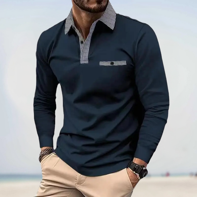 Gontran – Long Sleeve Polo Shirt