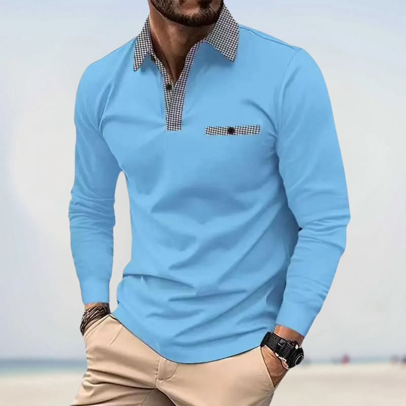 Gontran – Long Sleeve Polo Shirt