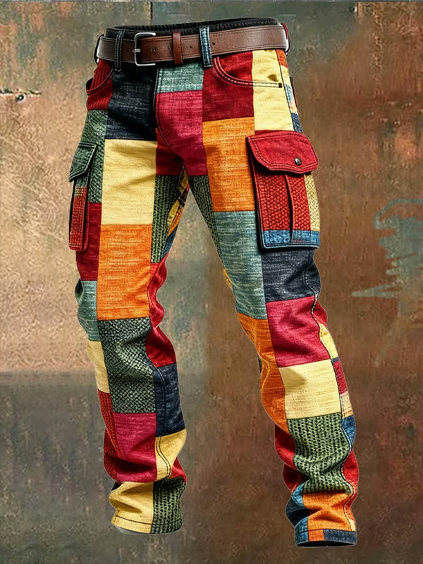 Greg – Patchwork Cargo Pants