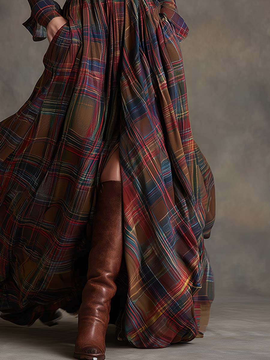 Hadasa – Maxi Dress with Waist Belt