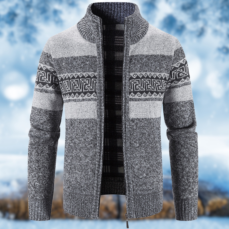 Hans - Warmer Stand-Up Collar Sweater
