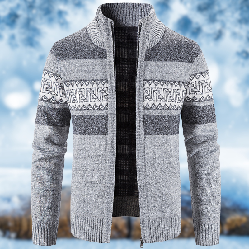 Hans - Warmer Stand-Up Collar Sweater