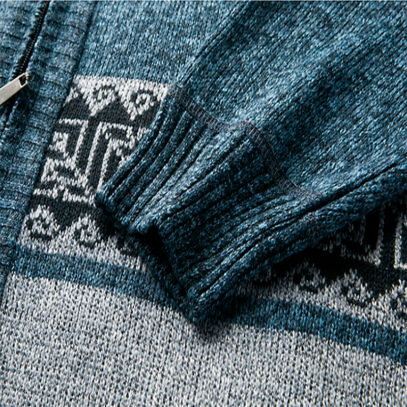 Hans - Warmer Stand-Up Collar Sweater