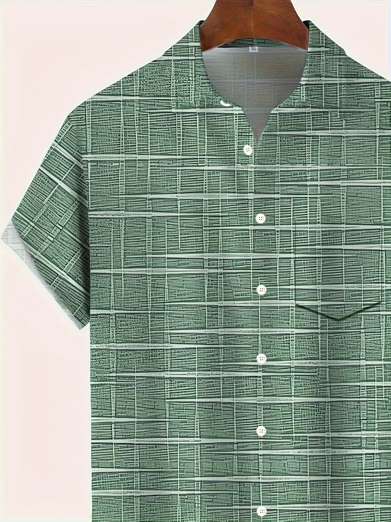 Haroyan – Stylish Shirt with Checked Stripe Pattern