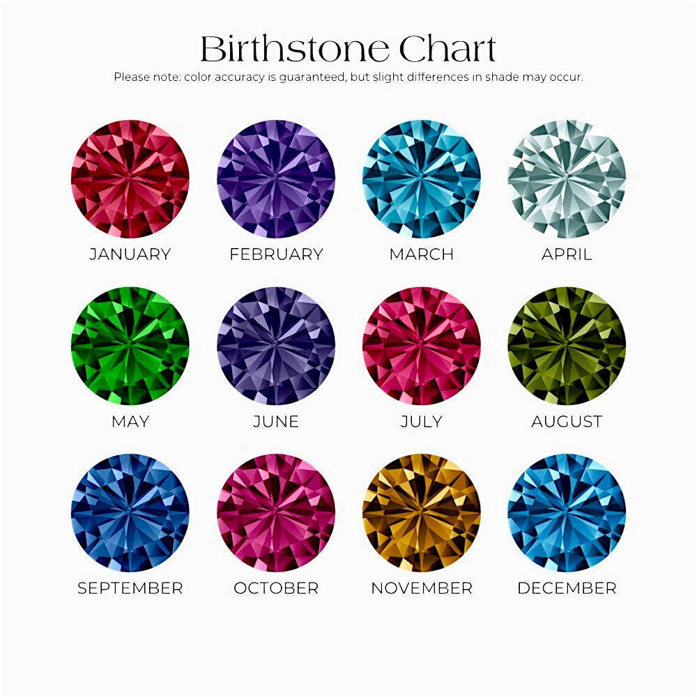 Heart Birthstone Duo Necklace