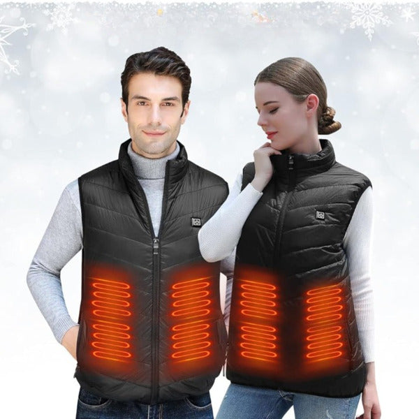 HeatGuard – Sleeveless Waterproof Heated Vest
