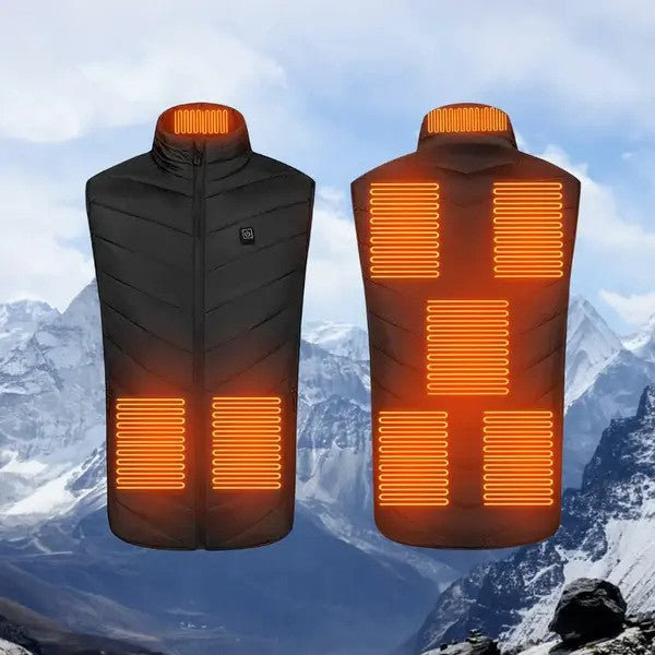 HeatGuard – Sleeveless Waterproof Heated Vest