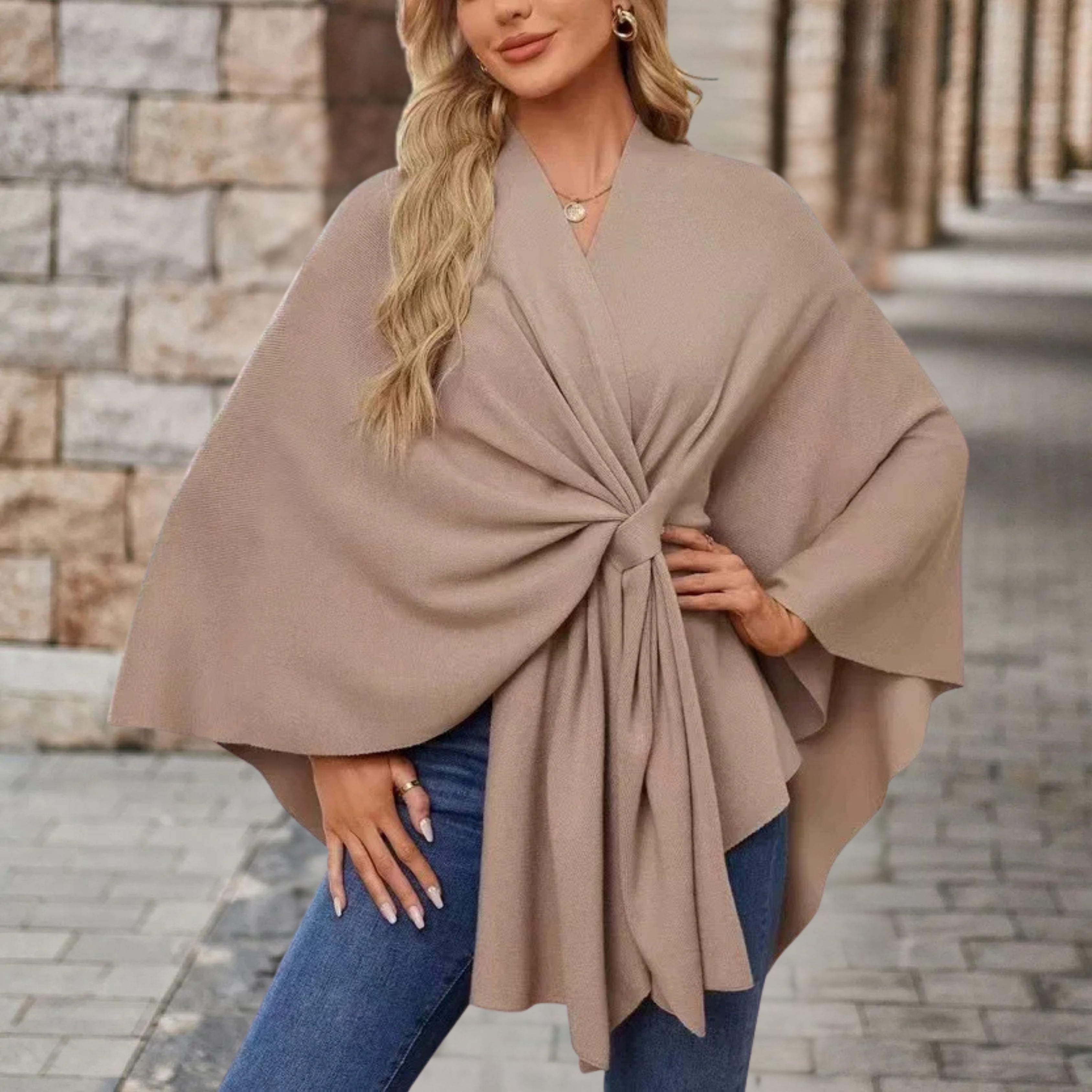 Helin - Comfortable V-Neck Shawl