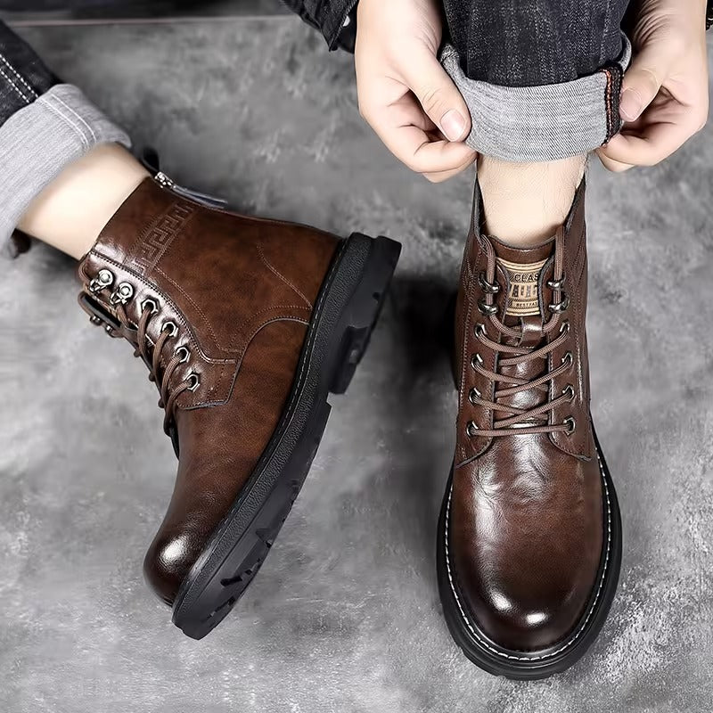 Hinnerk - Orthopedic Leather Boots