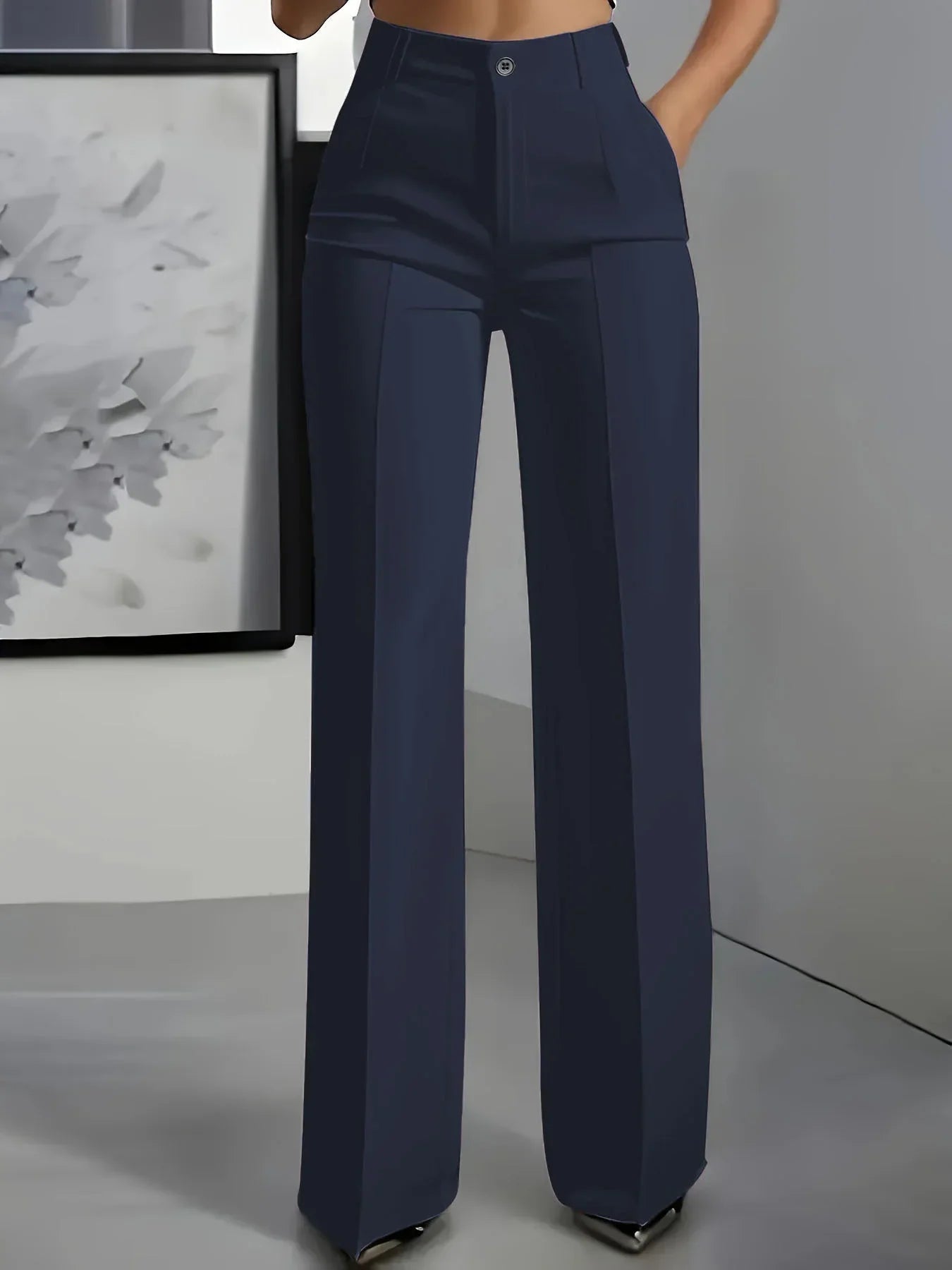 Hodit - Stylish Stretch Pants with High Waist