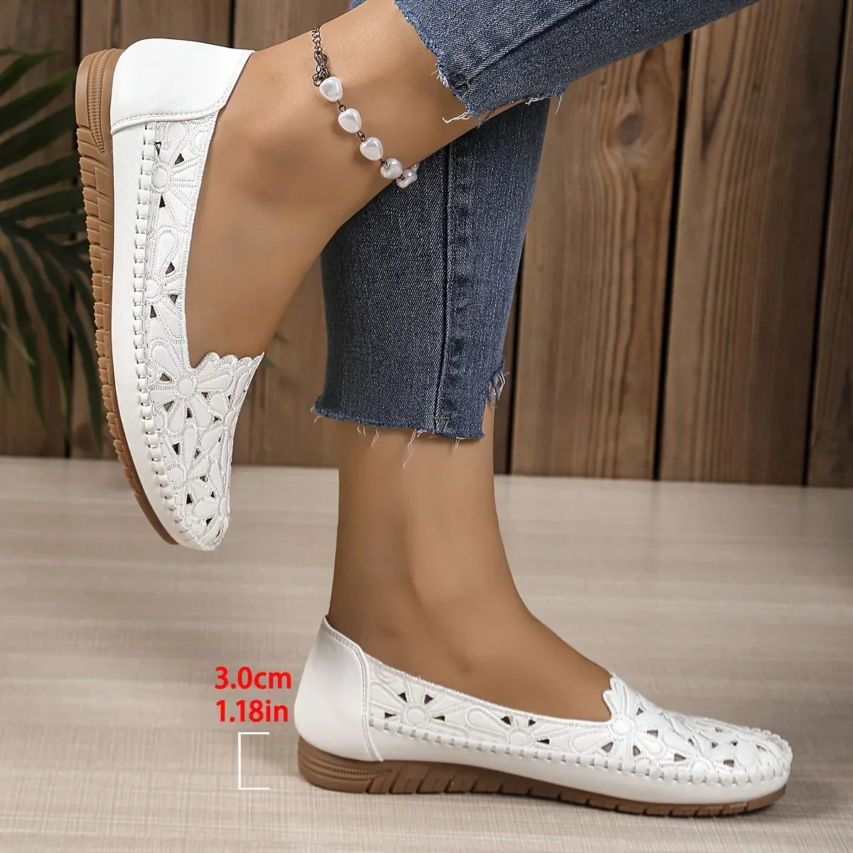 Inessa – Stylish Orthopedic Shoes with Cutouts