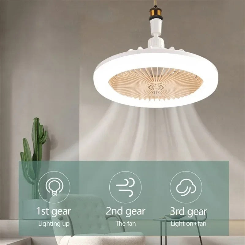 Innovative Lamp with Integrated Fan