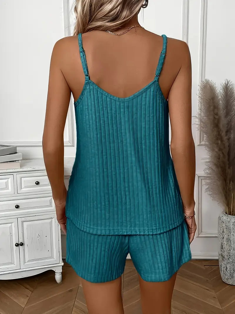 Isalie - Sleeveless Two-Piece Set