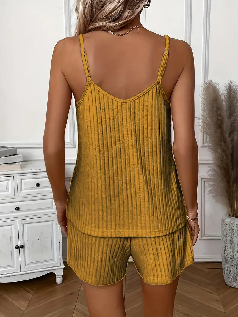 Isalie - Sleeveless Two-Piece Set