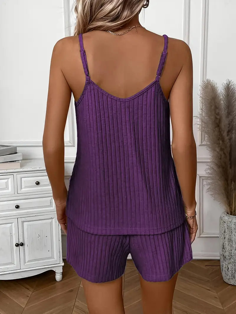 Isalie - Sleeveless Two-Piece Set