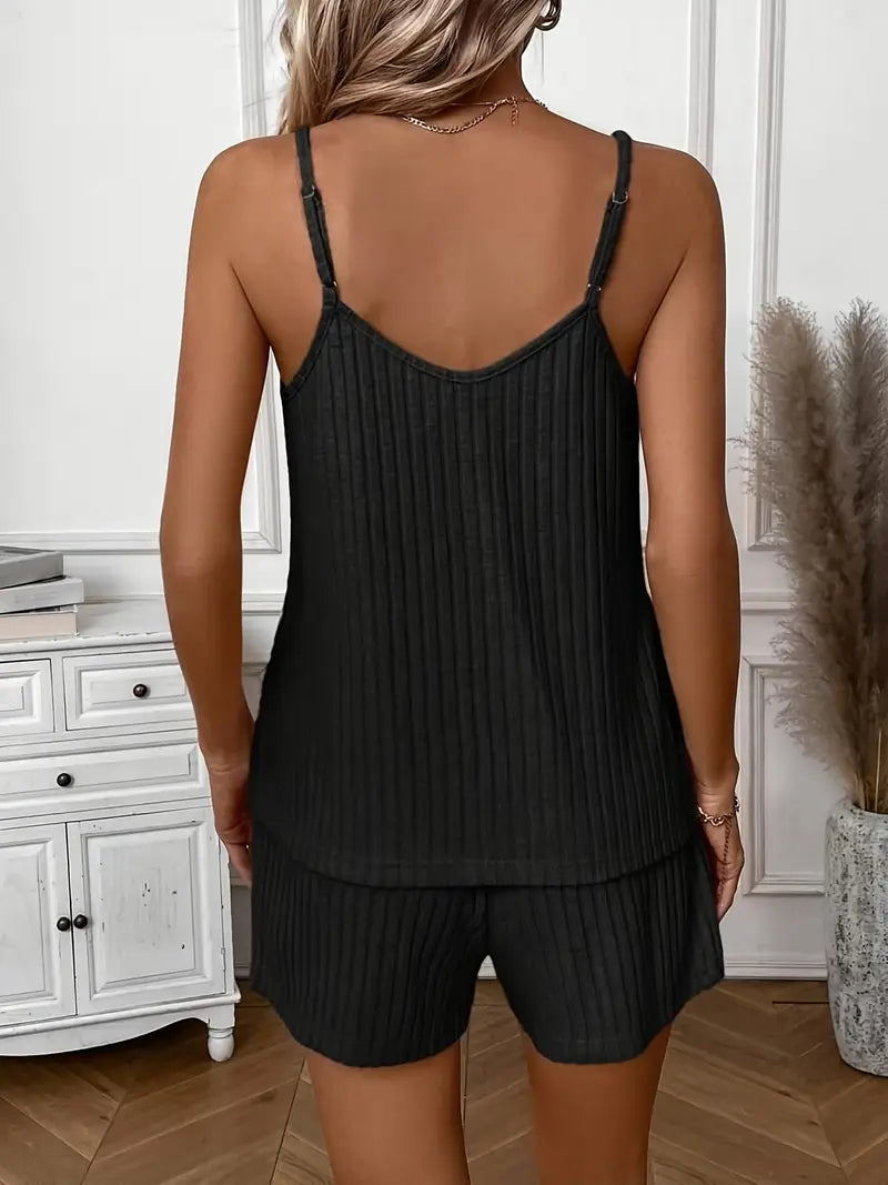 Isalie - Sleeveless Two-Piece Set