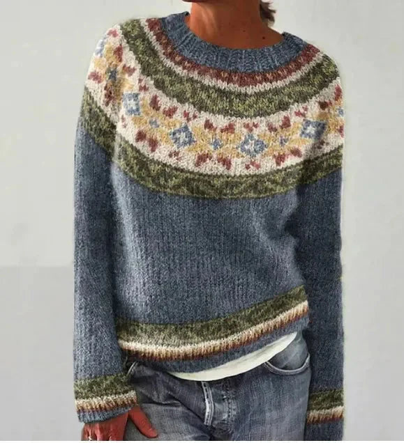 Ivonne – Retro Autumn Sweater
