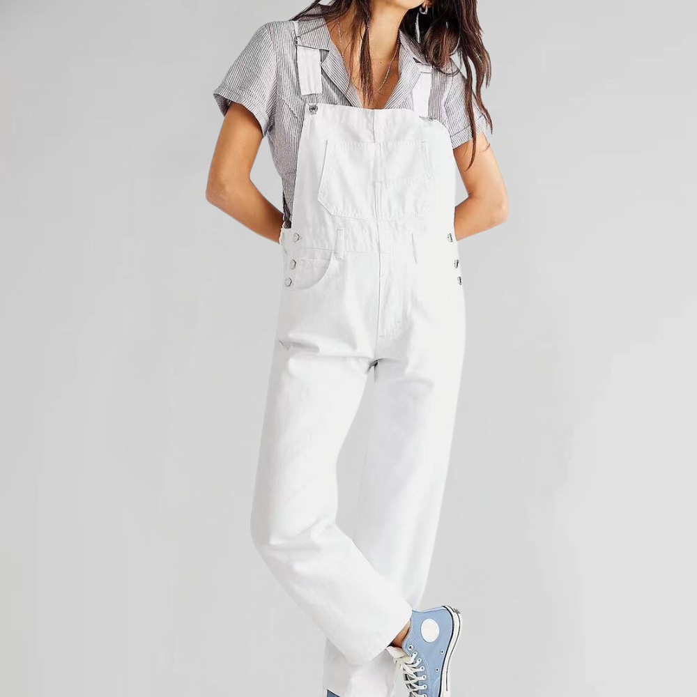 Jacqui – Stylish Denim Jumpsuit