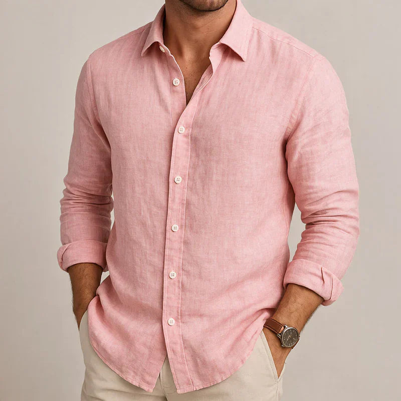 Jamar – Handmade Linen Shirt
