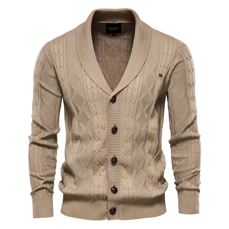Janusz - Button Placket Knit Jacket