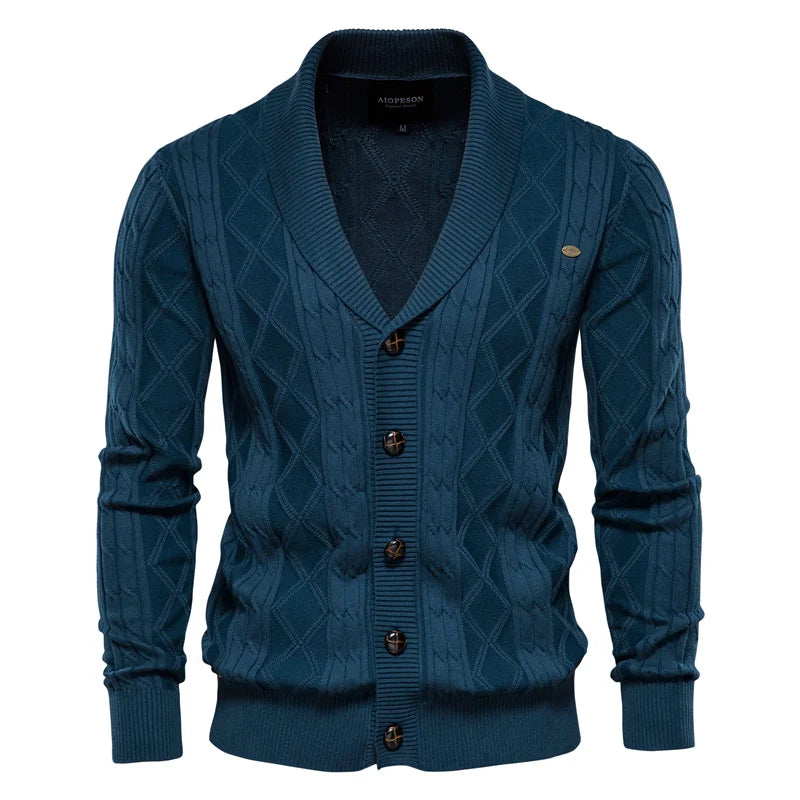 Janusz - Button Placket Knit Jacket