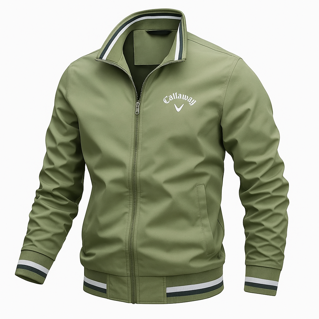 Jason – Embroidered Callaway Jacket with Zipper