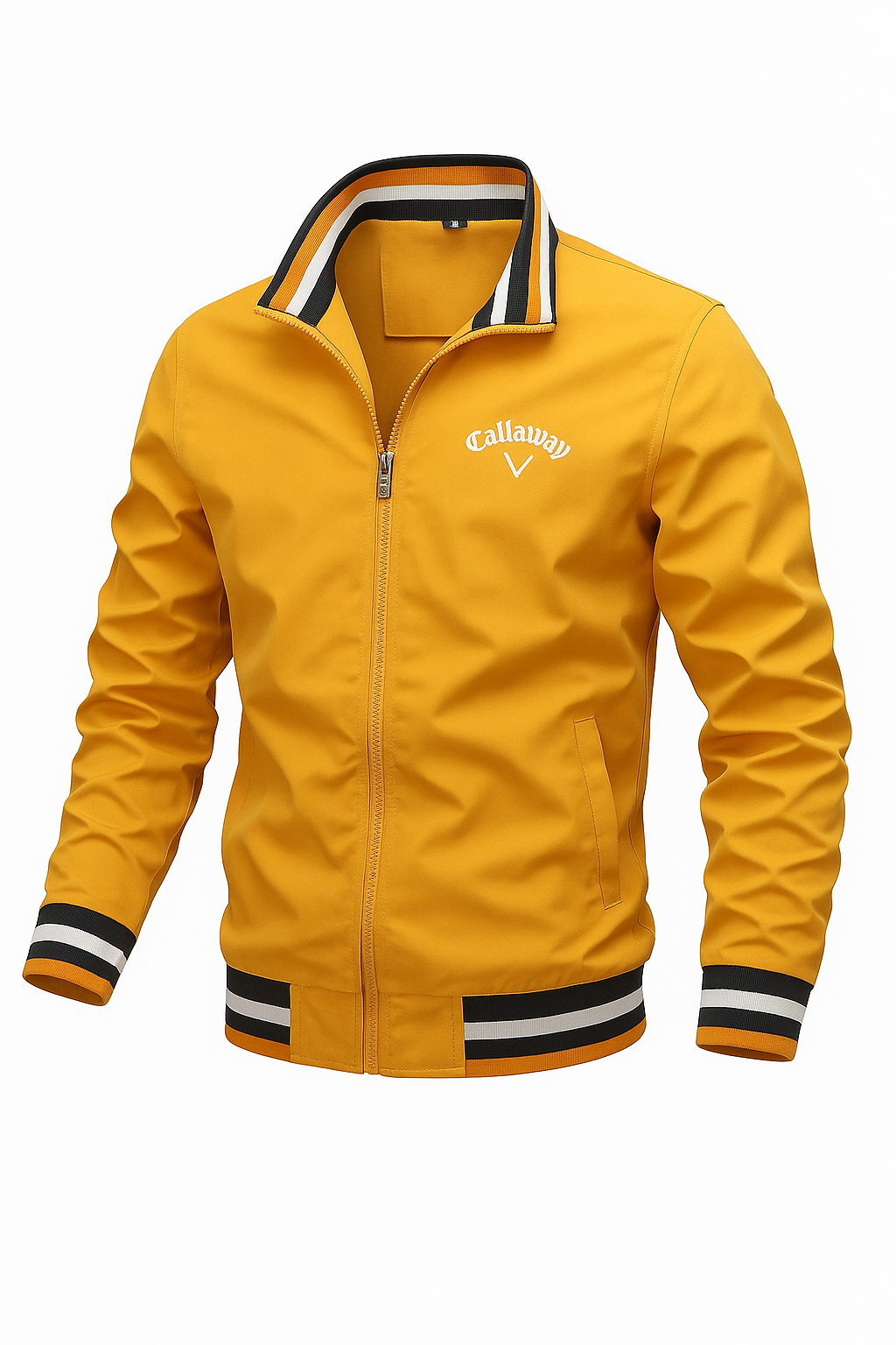 Jason – Embroidered Callaway Jacket with Zipper