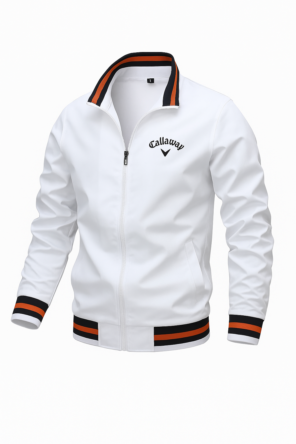Jason – Embroidered Callaway Jacket with Zipper