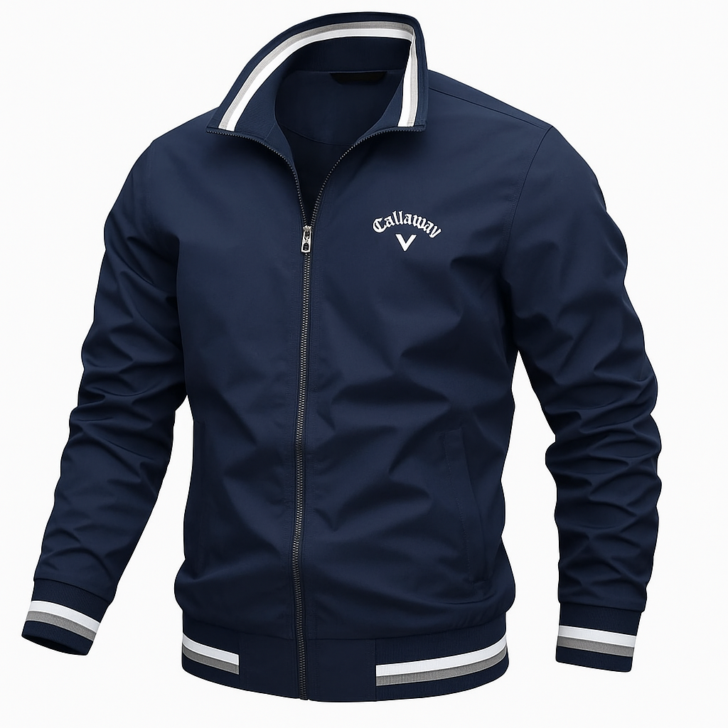 Jason – Embroidered Callaway Jacket with Zipper