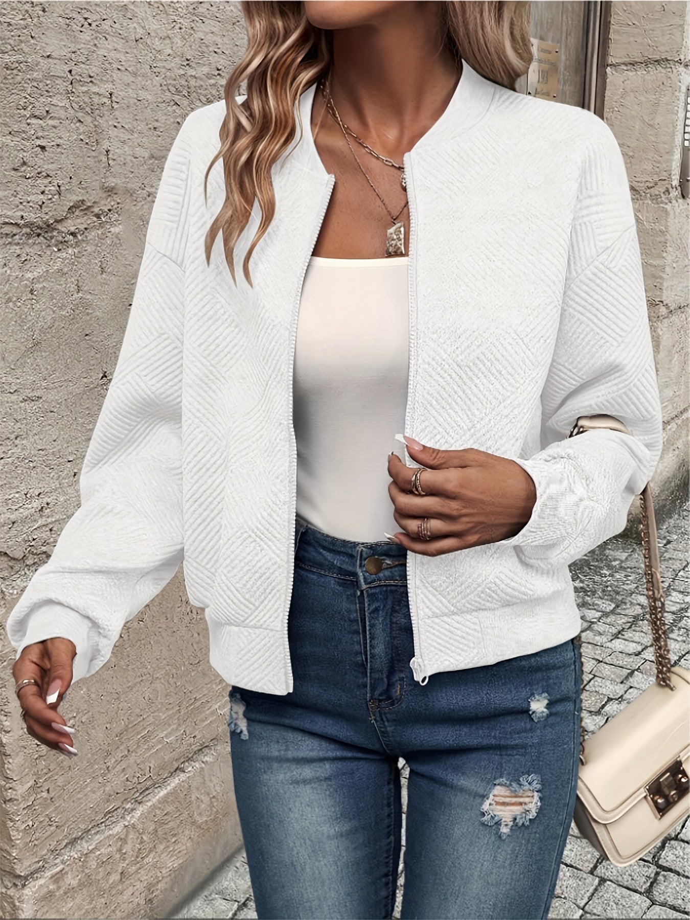 Jemma – Long-Sleeve Jacket with Zipper