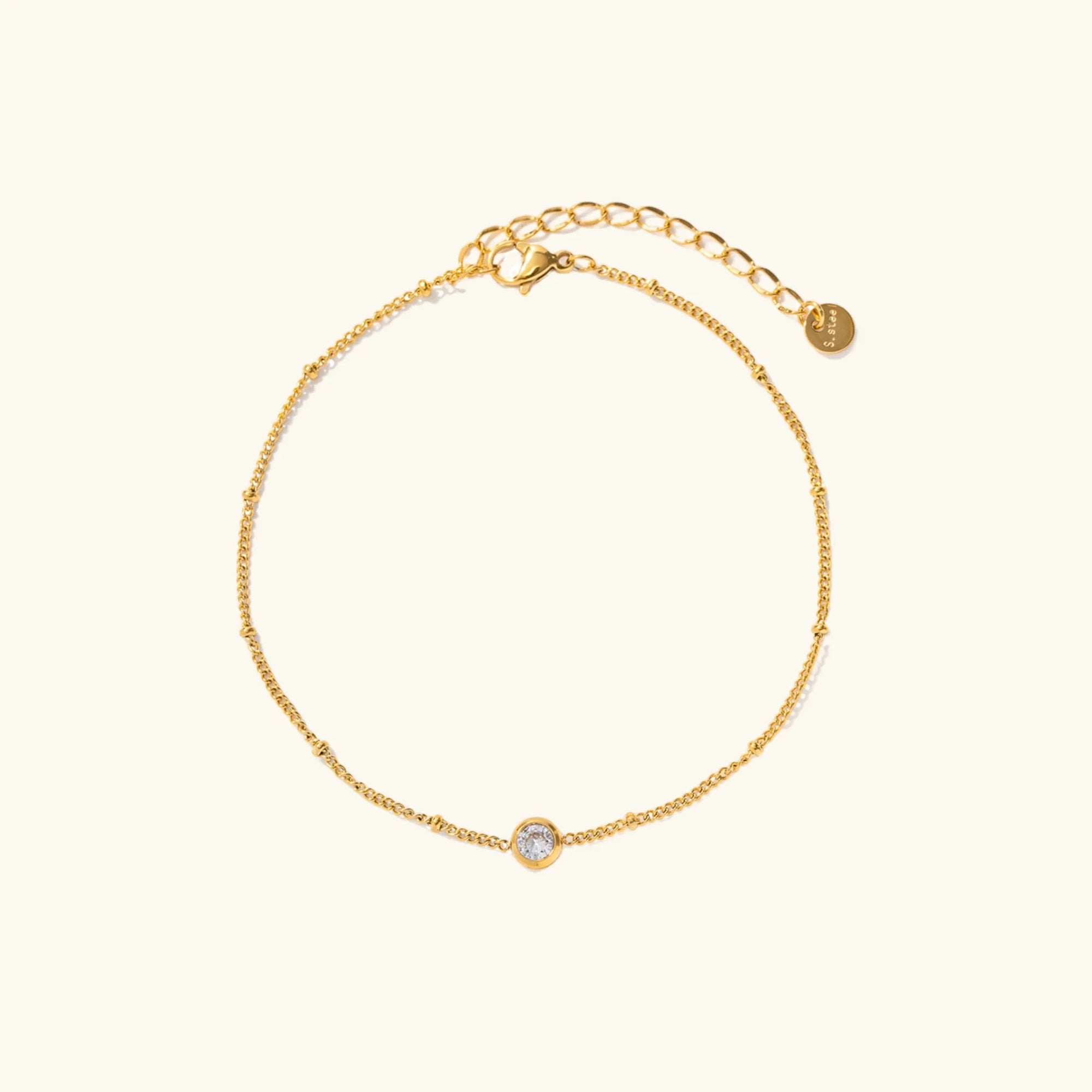 Marisol Gold Fußkettchen