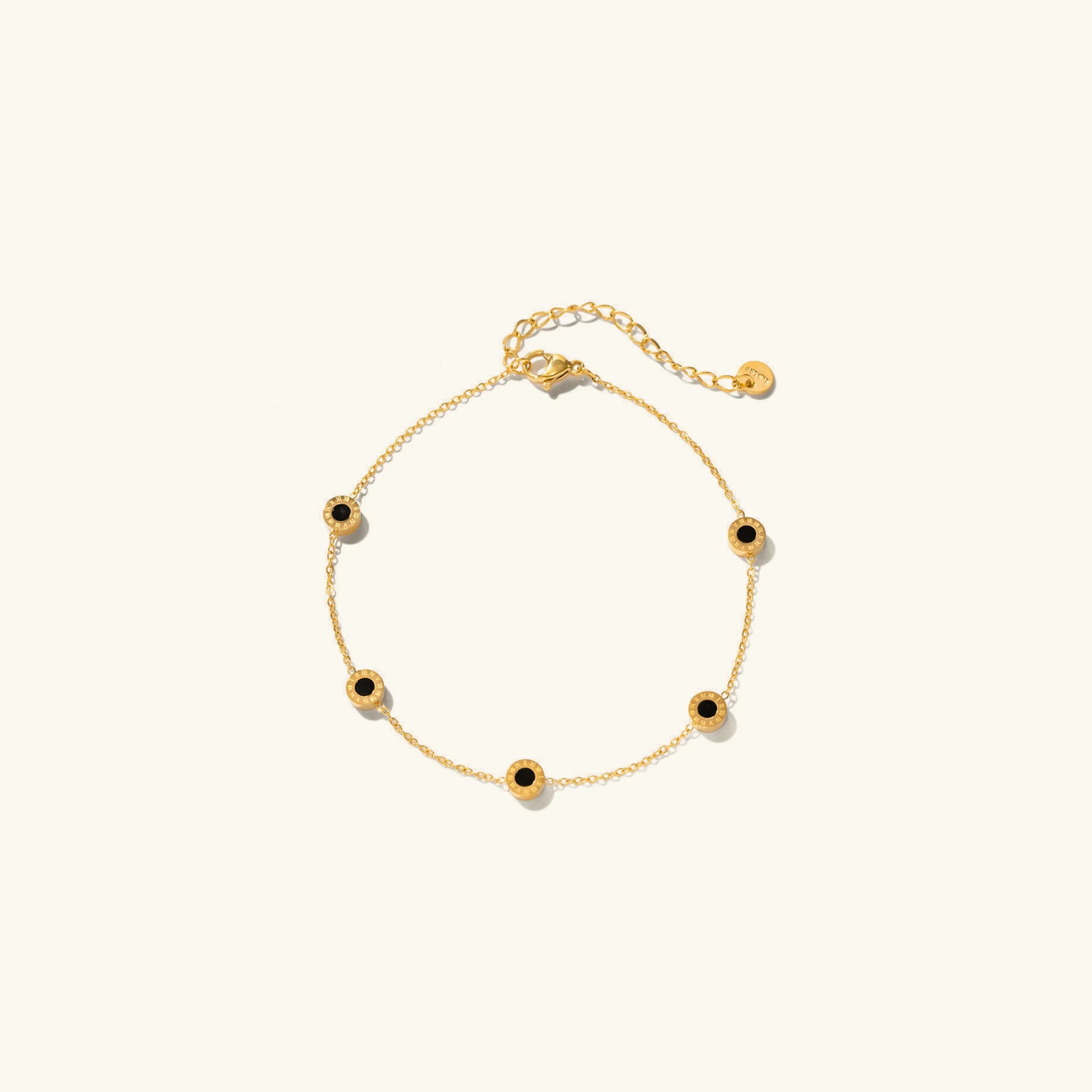 Cavigliera in oro Mae
