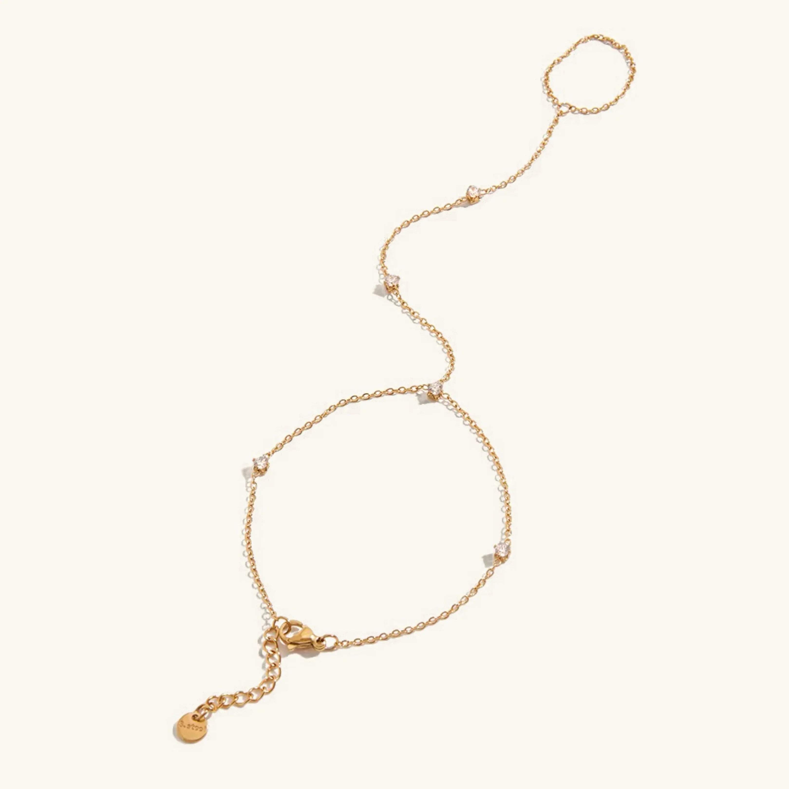 Cressida Diamond Hand Chain